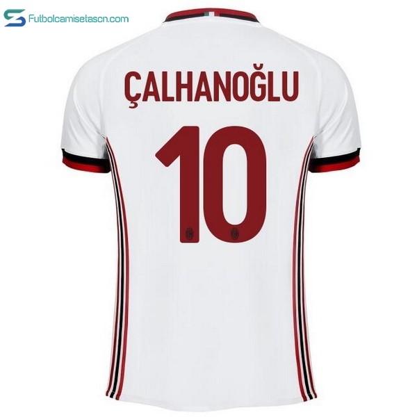 Camiseta Milan 2ª Calhanoglu 2017/18